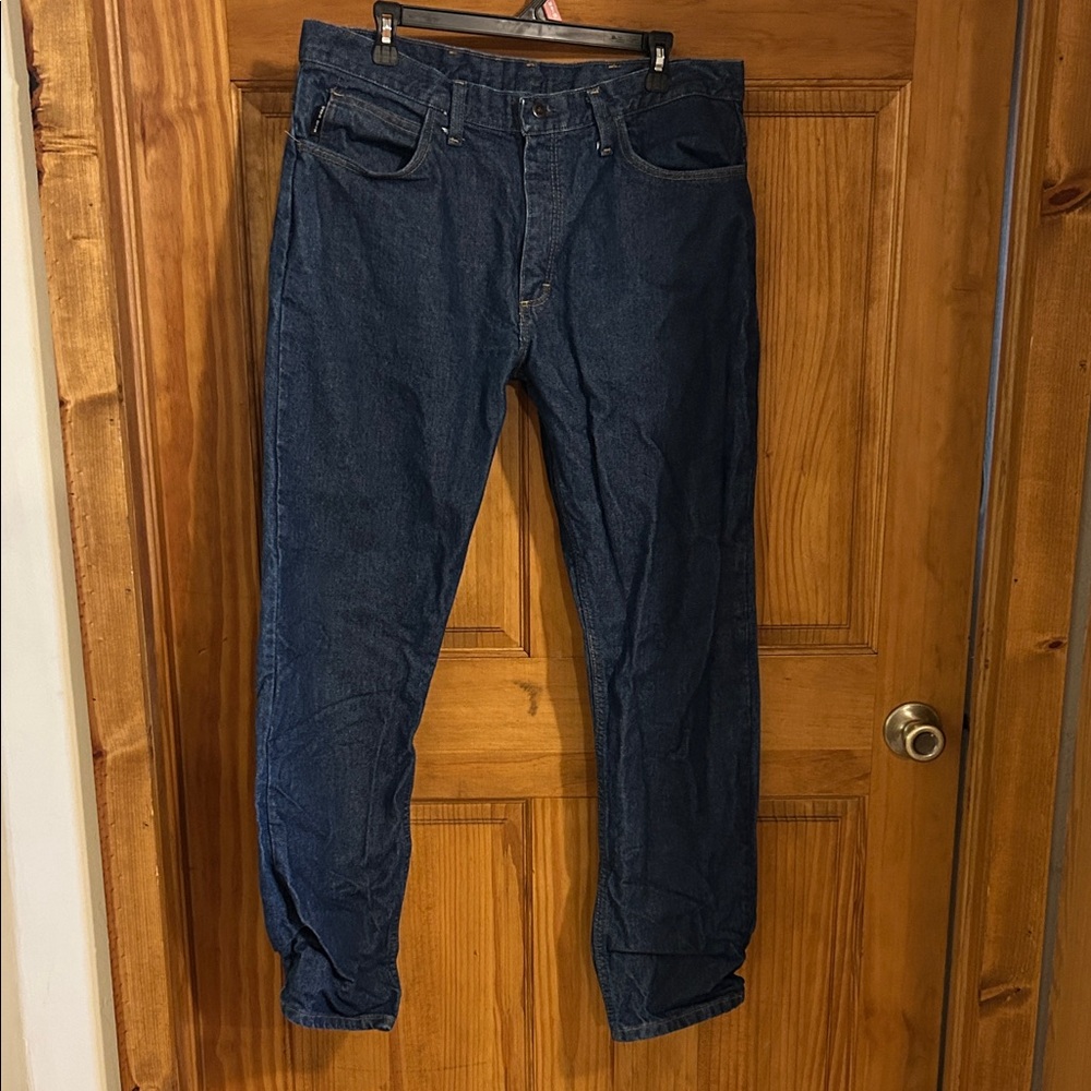Men’s Bulwark Dark Wash Fire Resistant Jeans - 36-32
